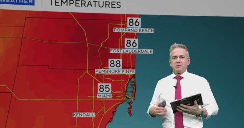 South Florida rain chances increasing next week - CBS Miami