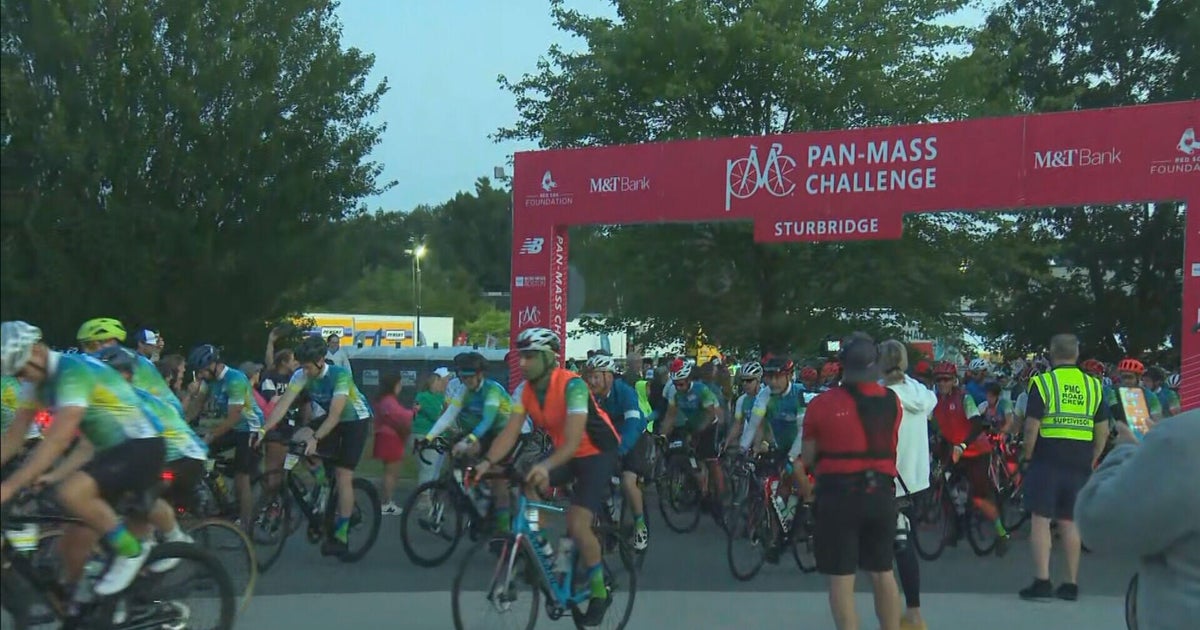 Pan-Mass Challenge cyclists begin their journey to Bourne 