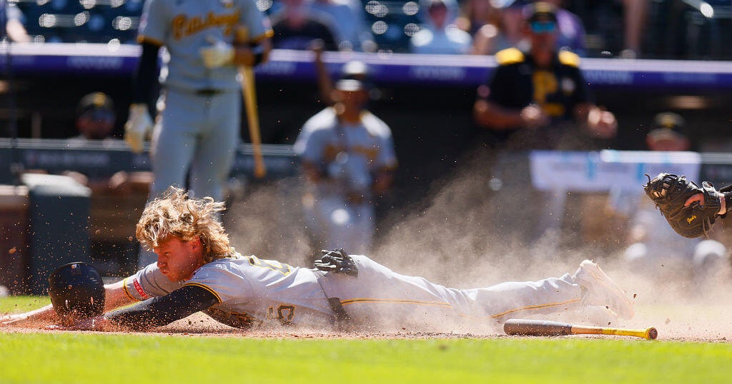 Horwitz homers twice, drives in 6 runs to lead Pirates to a 9-5 win over Rockies 