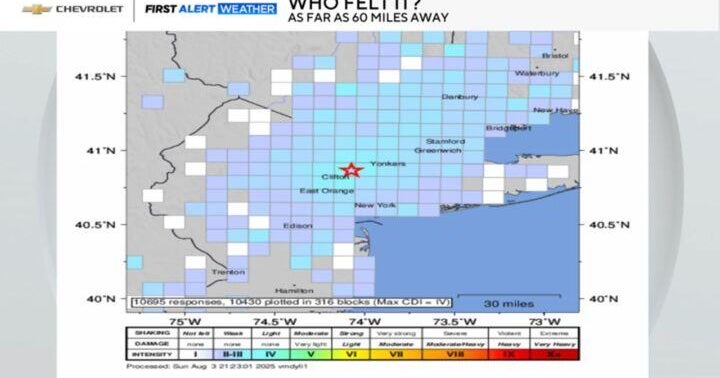 Earthquake in N.J. on Saturday rattles nerves locally and miles away 