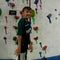 Children with hand and arm differences learning to rock climb at special camp