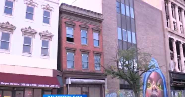Baltimore vacant building in dangerous condition with collapse concerns prompts response 
