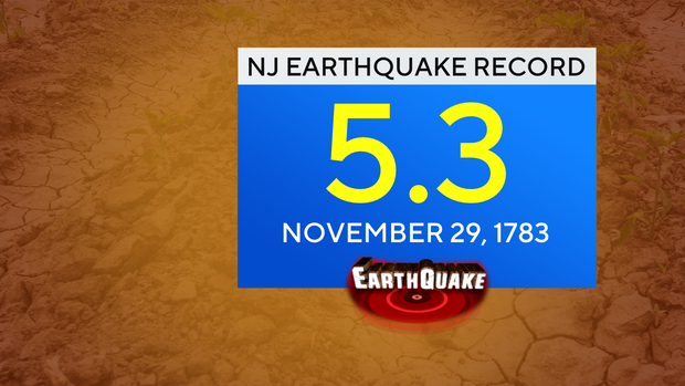 Bergen County New Jersey earthquake 