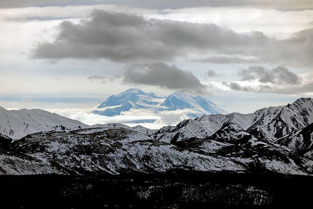 North America's Highest Peak Mt. McKinley, Denali National Park 