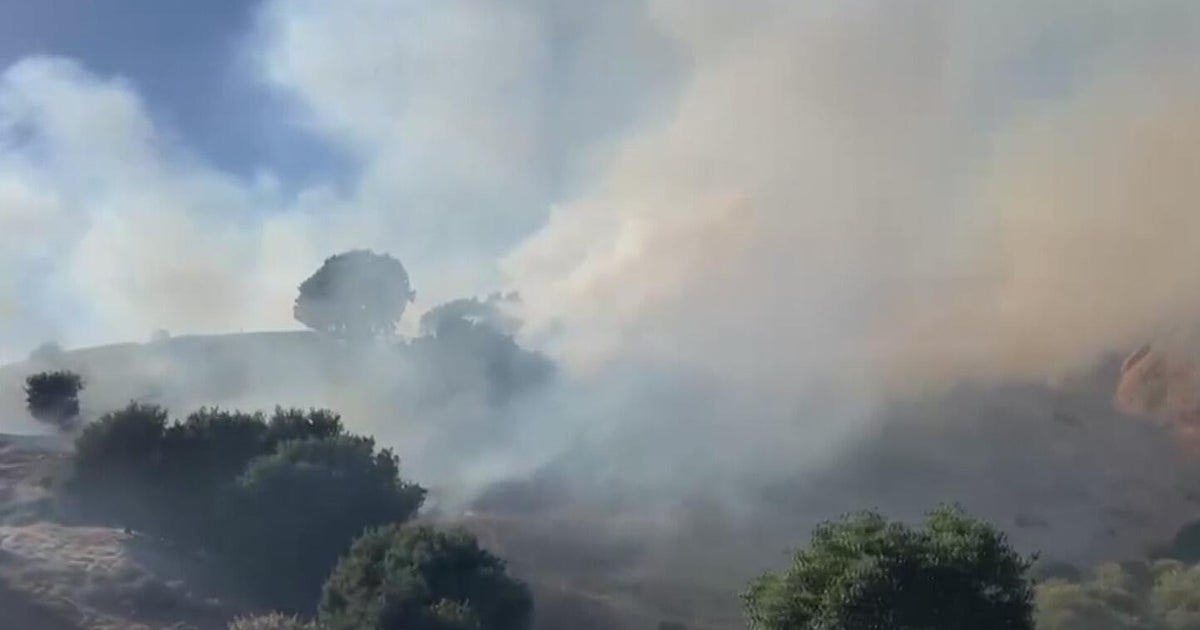 Car fire on Interstate 580 in Castro Valley spreads to vegetation 