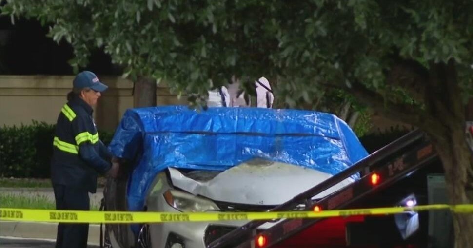 Body found in burning car near Homestead Air Reserve Base