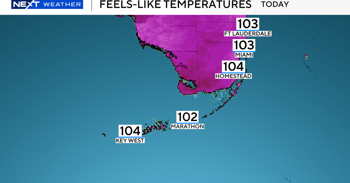 Dangerous heat across Miami-Dade, Broward and Monroe counties, advisory issued