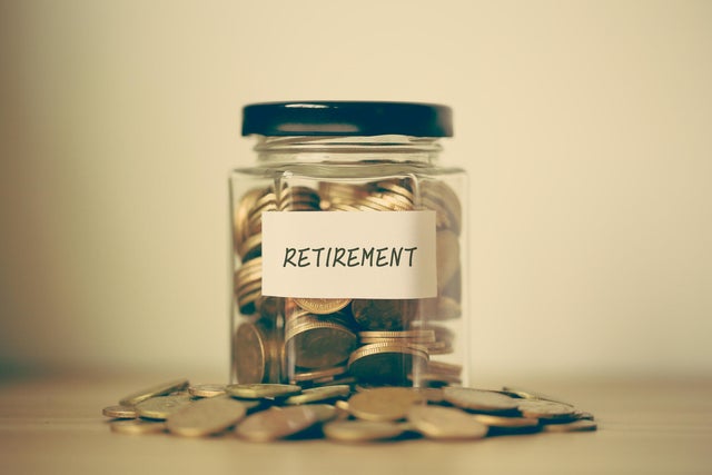 Saving For Retirement Concept 