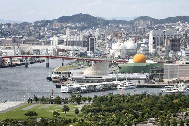 Views of Nagasaki, Japan 