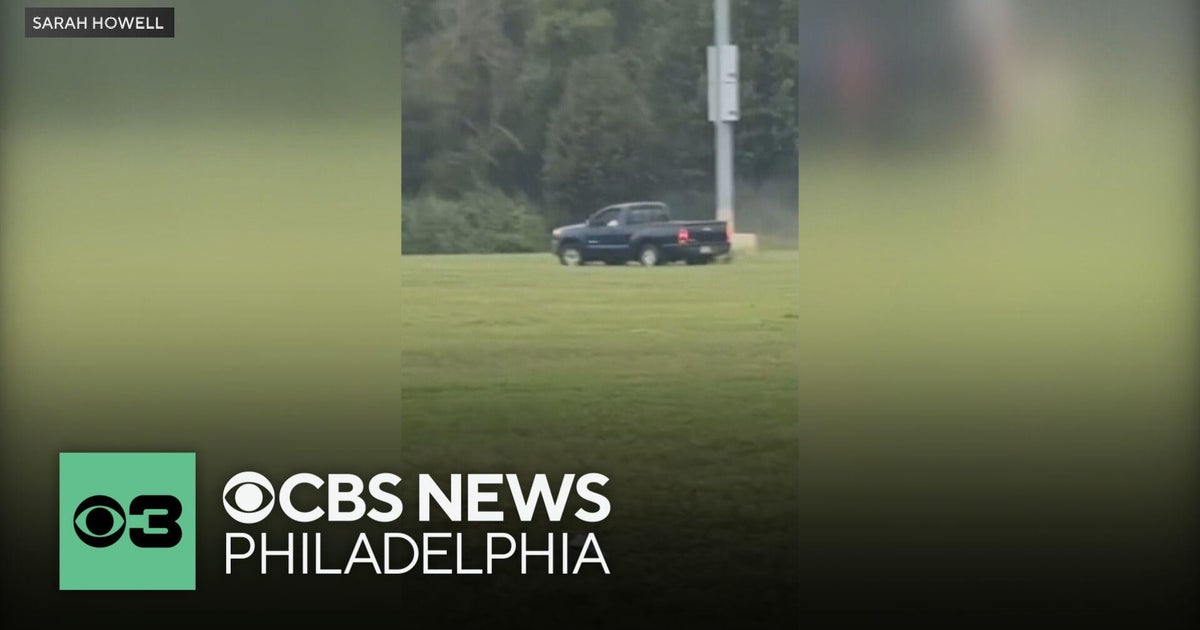 Driver arrested on New Jersey football field after crashing into light pole during practice