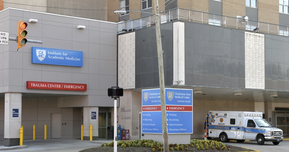 Knife-wielding man fatally shot by police in West Virginia hospital emergency room 