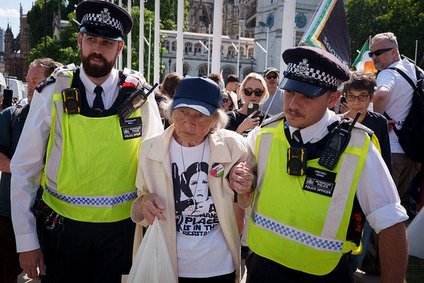 Palestine Action Protest In London 