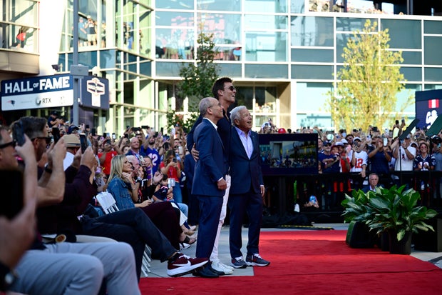 New England Patriots Unveil Tom Brady Statue 