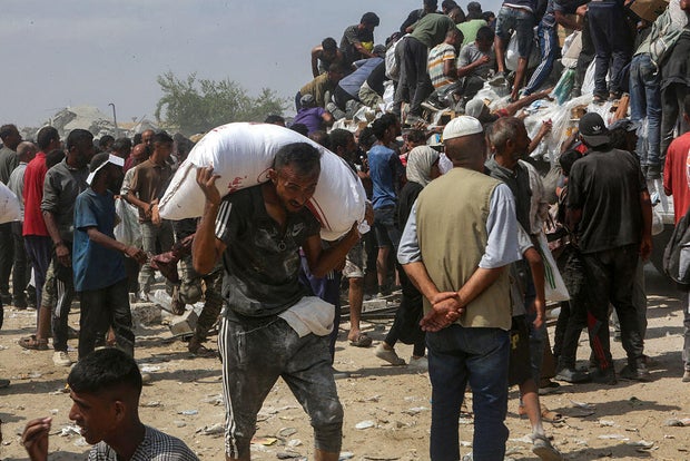 PALESTINIAN-ISRAEL-CONFLICT-GAZA-AID 