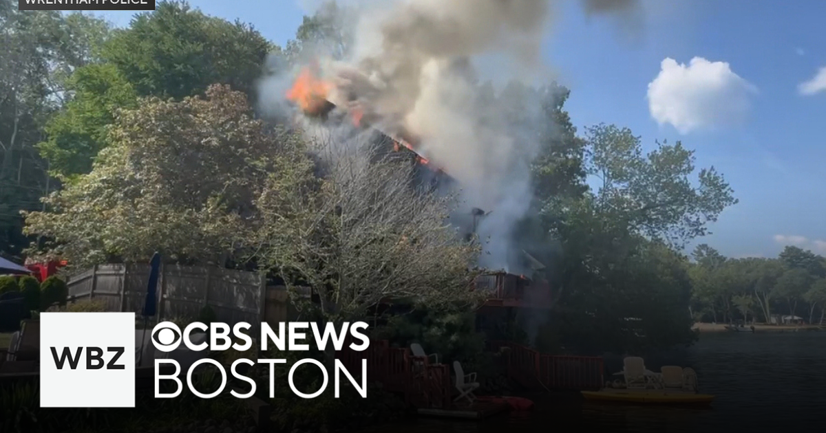 Police Rescue Woman, Firefighter Injured in Wrentham, Arlington House Fires