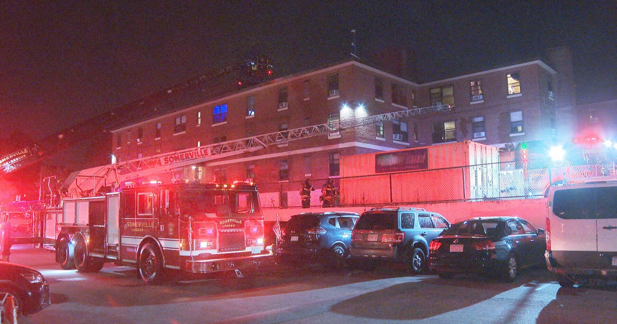 Woman jumps out window onto mattress to escape Somerville apartment fire 