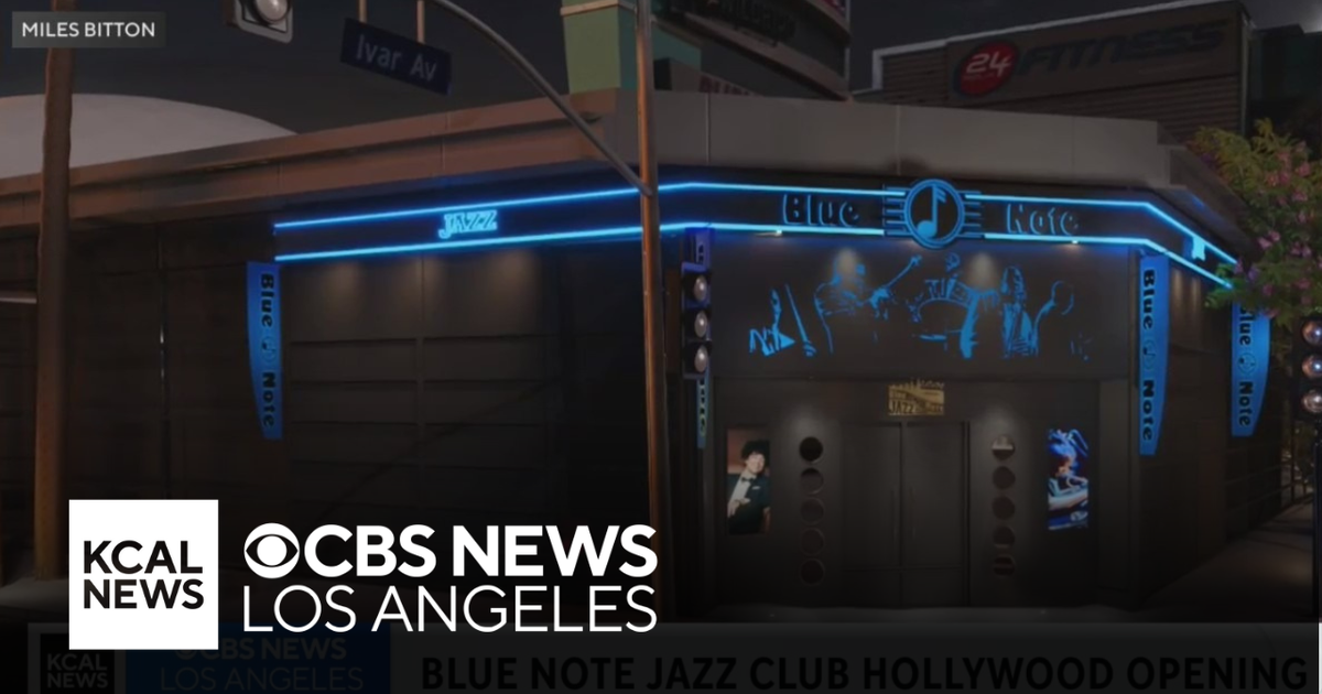 Blue Note Jazz Club opening location in Hollywood - CBS Los Angeles