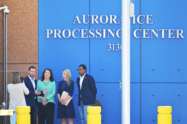 Oversight visit of the GEO ICE facility in Aurora 