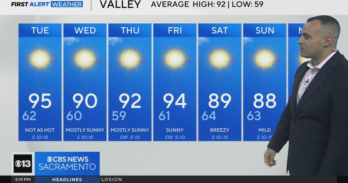Monday evening Northern California weather forecast: August 11, 2025