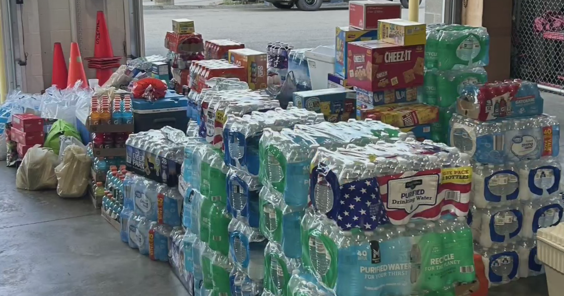 Communities around U.S. Steel Clairton plant donate supplies to first responders 
