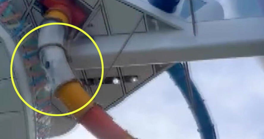 Video shows passenger inside water slide as it shatters mid-ride aboard Royal Caribbean cruise