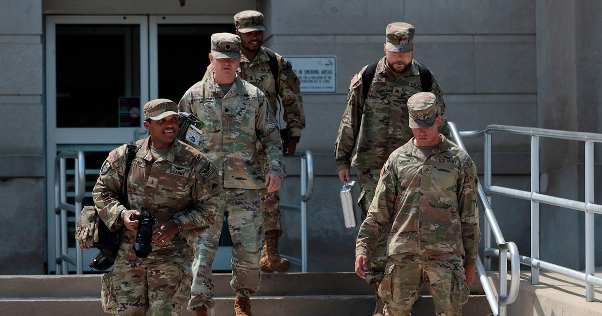 National Guard arrives in Washington, D.C., as part of Trump's crime ...