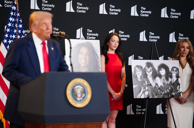 President Trump Makes An Announcement At The Kennedy Center