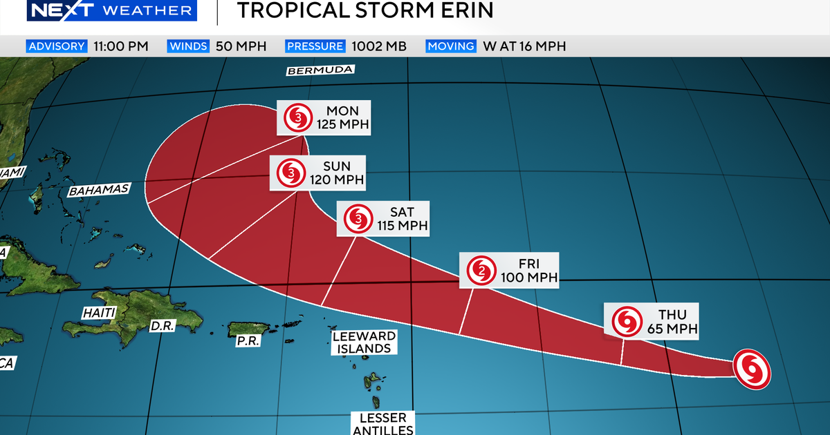Will Erin impact South Florida? Here's its projected path. 