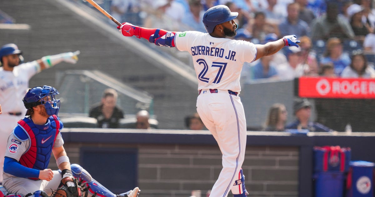 Guerrero Jr. homers as Scherzer and the Blue Jays beat the Cubs 2-1 