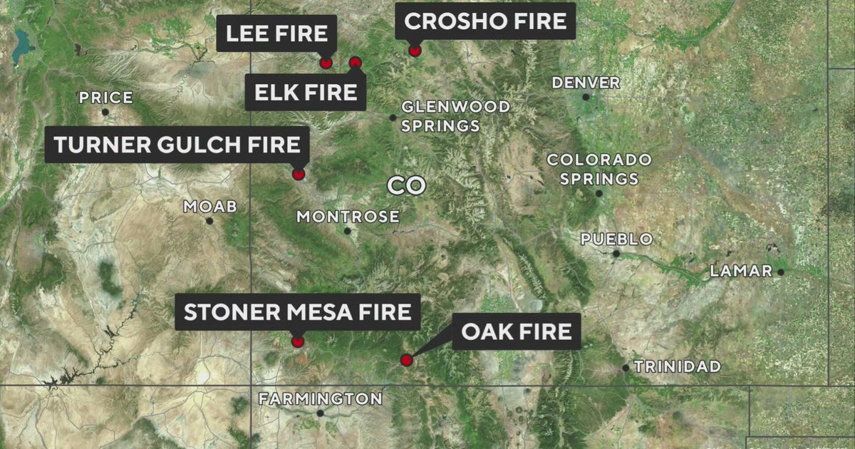 Several wildfires burning across Colorado as crews fight to make ...