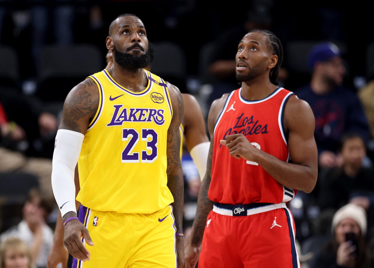 LA Lakers Clippers Release 2025 2026 Regular Season Schedule CBS Los Gettyimages 2197710736 