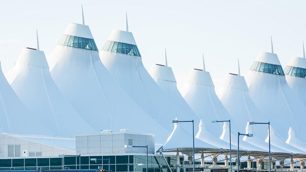 Denver International Airport Main Terminal, Denver, Colorado (USA)