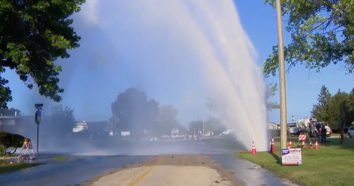 Water main breaks frequent in Chicago area despite heat of summer 