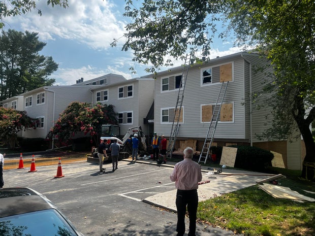 Baltimore County Apartment Fire 