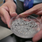 Examining the meteorite that landed in a Georgia house up close
