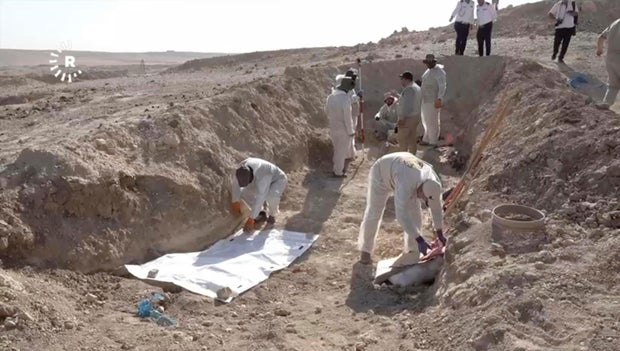 Iraq starts excavation of suspected ISIS mass grave