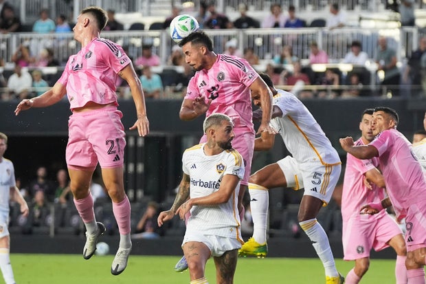 MLS LA Galaxy Inter Miami Soccer 