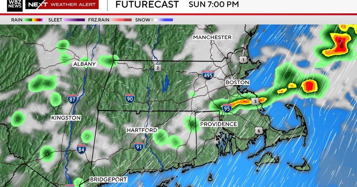 Strong storms expected to hit parts of Massachusetts on Sunday