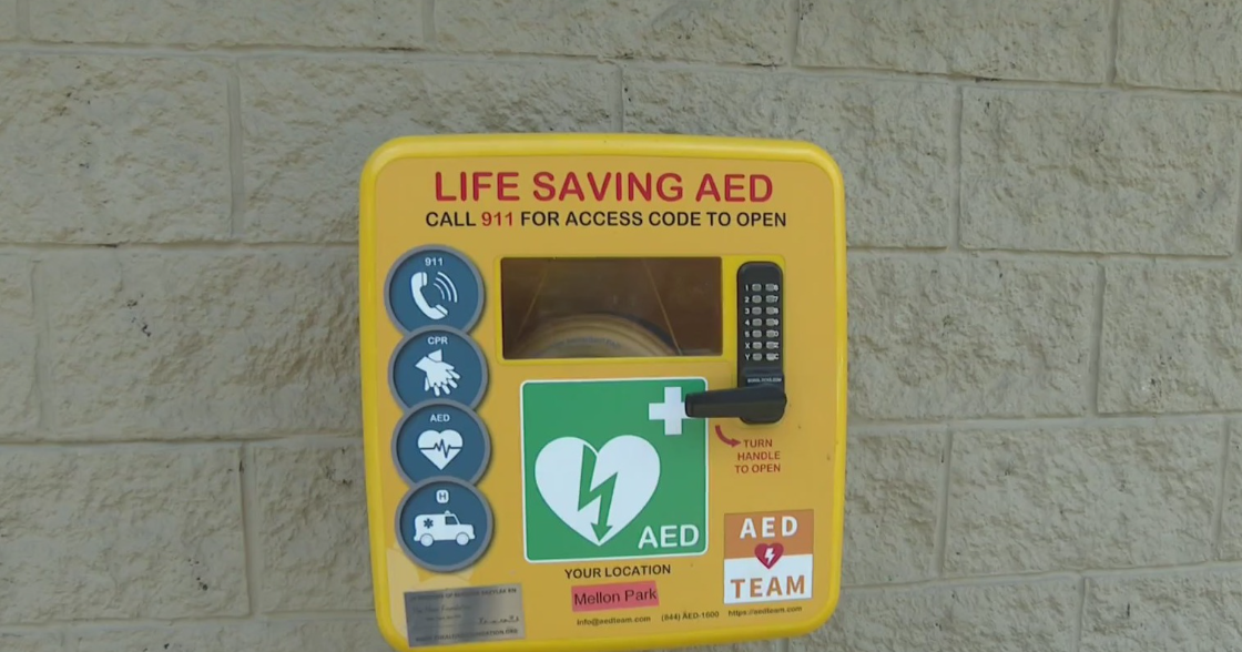 AED equipment now installed in several Pittsburgh-area parks 