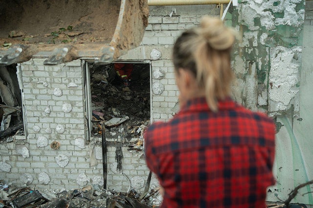 Consequences Of Russian Drone Attacks On Kharkiv 