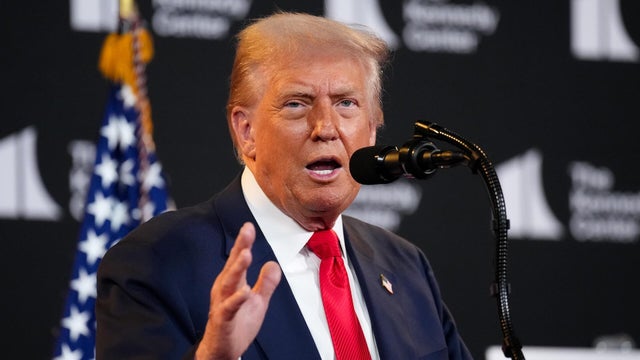 President Trump Makes An Announcement At The Kennedy Center 