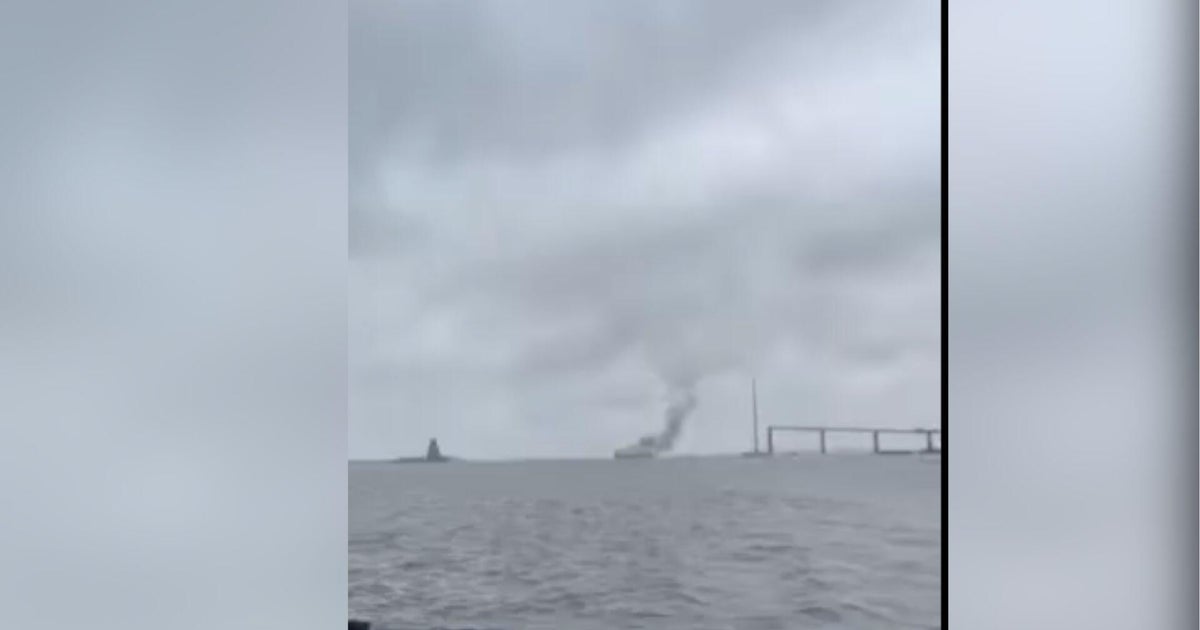 Ship explosion in Baltimore’s harbor near Key Bridge site prompts U.S. Coast Guard response