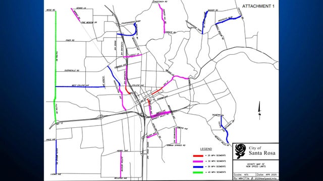 Santa Rosa City Limits Map
