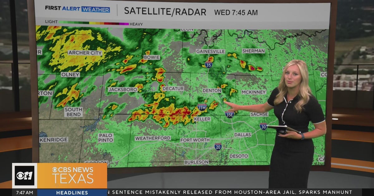 Heavy rain Wednesday morning impacts commutes for parts of North Texas ...