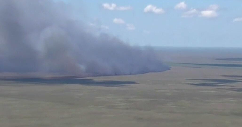 Map shows Everglades wildfires burning in Broward 