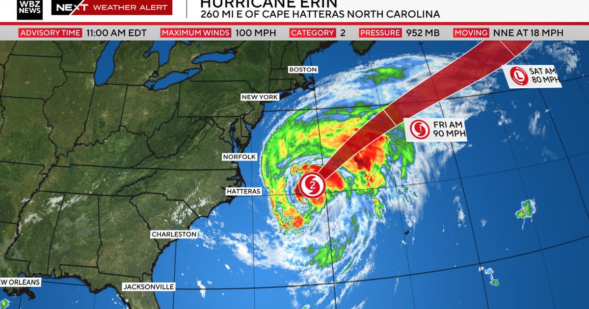 Hurricane Erin to bring rip currents, 5-to-20 foot waves to Mass. coast 