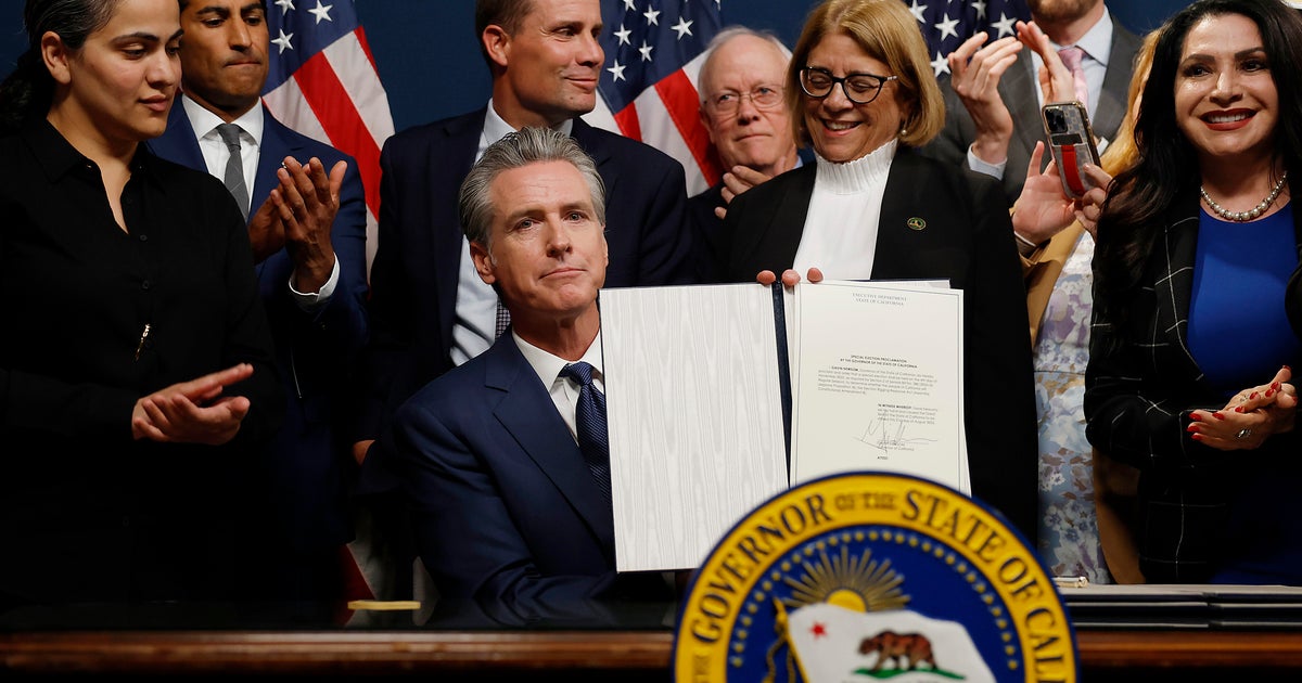 Newsom indicators California redistricting plan that might tilt 5 Home seats towards Democrats