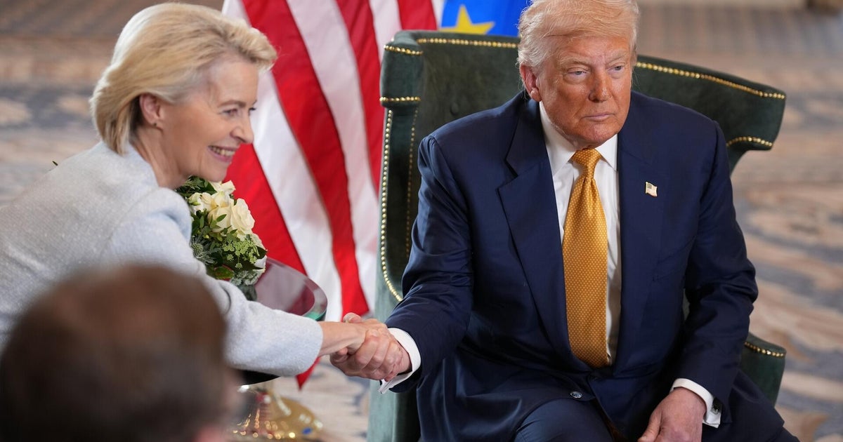 U.S. reaches EU trade agreement framework - CBS News