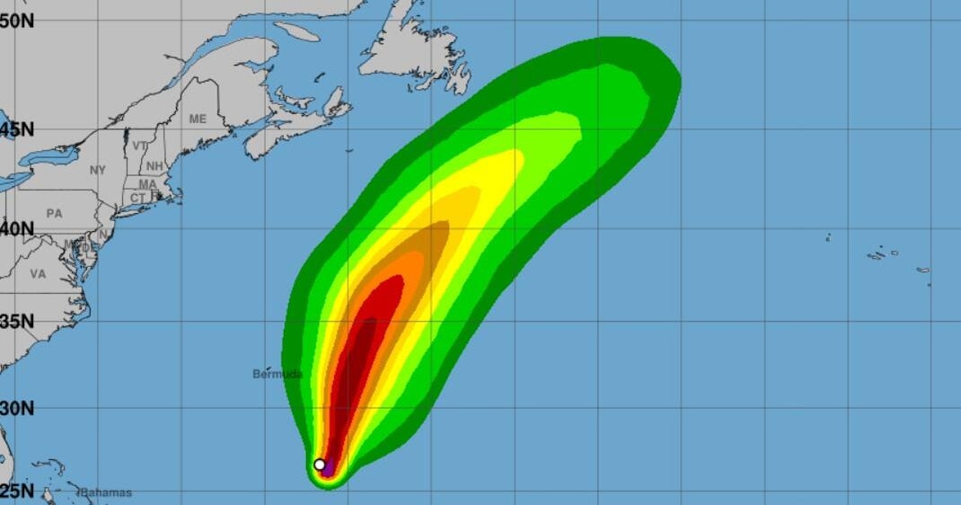 Tropical Storm Fernand kinds within the Atlantic
