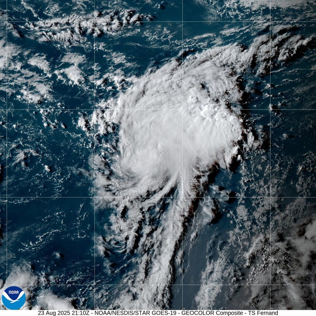 Tropical Storm Fernand 